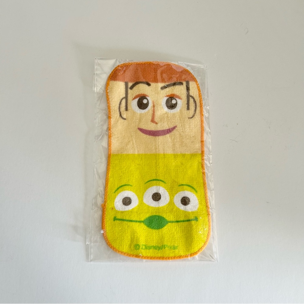 Disney Pixar Toy Story Face Mini Pocket Towel RARE JAPAN (NEW IN PACKAGE)